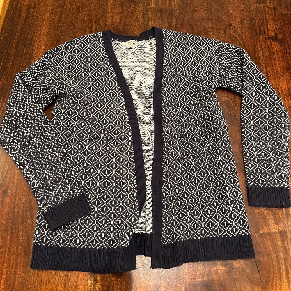 Merona fair isle cardigan